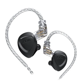 CCA CKX 6BA + 1DD Hybrid Kov HIFI Slúchadlá in Ear Monitor B Headset potlačenie Šumu Slúchadlá