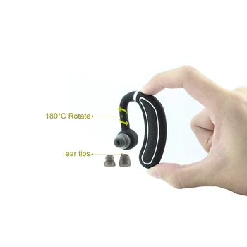 CHYI Šport Bluetooth Slúchadlá Bezdrôtové Vodotesné Slúchadlá Jedno Ucho Stereo Hudobné Handsfree Slúchadiel Pre Iphone Samsung 36740