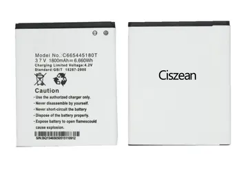 Ciszean 1x 3,7 V 1800mAh Náhradné Li-ion Batérie +Univerzálny Nabíjač C665445180T Pre BLU NEO 4.5 S330L D330 D330L batérie
