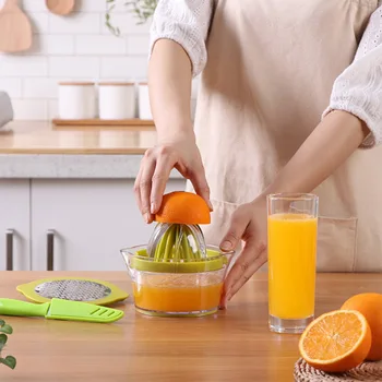 Citrusy Detská Výživa Maker Sa Zabránilo Pohybu Jednotlivých Častí Orange Citrón Odšťavovač Príručka Kuchyňa Multifunkčný Nástroj S Kontajner Strúhadlo Vysokej Kvality