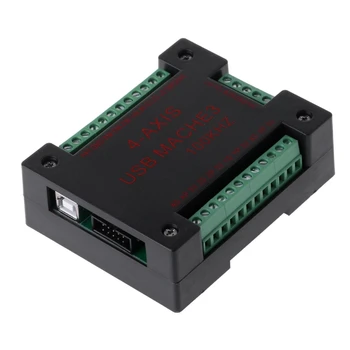 CNC USB MACH3 100Khz Breakout Board 4 Os Rozhranie Ovládača Motion Controller 3639