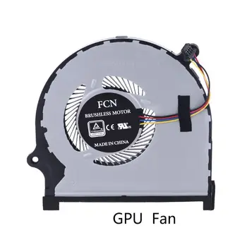 CPU GPU Chladiaci Ventilátor Chladiča Náhradná pre Dell 7590 7591 P83F Nízka Hlučnosť Y1AE