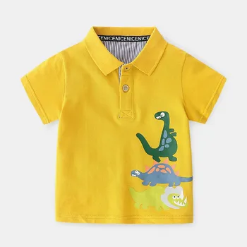 CROAL CHERIE Roztomilý Dinosaurus Deti Chlapci T-Shirt detské Košele, Oblečenie Pre Batoľa Chlapci Tee Topy Deti Letné Oblečenie 1014