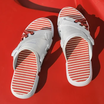CYYTL 2020 Módne Letné Mimo Obuv Muži Nové Papuče Vysokej Kvality Plážové Sandále v Pohode Mužov Flip Flops Zapatos Para Hombre