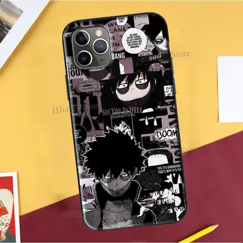 Dabi, Môj Hrdina Akademickej obce Anime Pre iPhone 12 Pro Max mini puzdro Pre iPhone 11 Pro Max XS XR X 7 8 Plus SE 2020 Funda