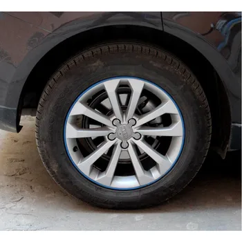 Dekoratívne gumené pásy pre automobilový hub ochranu Pre Ford Focus 2 3 Maverick Uniknúť kuga C-MAX cmax c max Auto Príslušenstvo