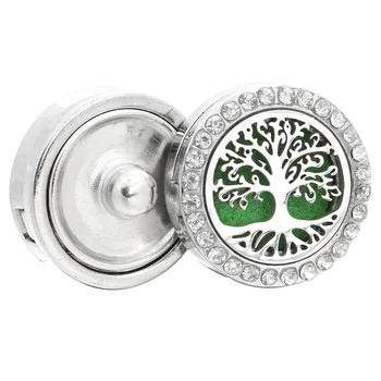 Deň matiek Láska Aromaterapia 18 mm Modul Tlačidiel Parfum Medailón Magnetické Nehrdzavejúcej Ocele Esenciálny Olej Difúzor Snap Šperky