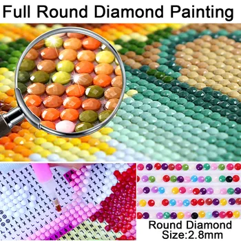 Diamond Výšivky 5D DIY Diamond Maľovanie Roztomilý Delfín Diamond Maľovanie Cross Stitch Drahokamu Mozaika