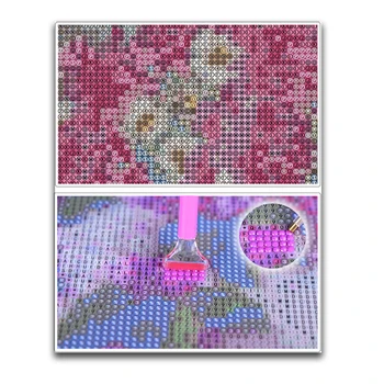 Diamond Výšivky florall Diamond Maľby Plné Námestie /Kolo Drahokamu Obrázok Diamond Mozaiky Predaj Cross Stitch Domov ZKY