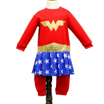 Dieťa Divu, Dievčatá Kostým Halloween Kostým Romper Šaty jumpsuit Kostým toddllers Cosplay 55534