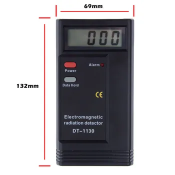 Digitálny Elektromagnetického Žiarenia Detektor EMF Meter Domov Ochranu Počítadlo pre Elektrické Pole, Magnetické Žiarenie Emisií