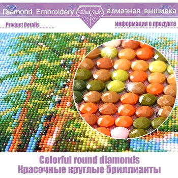DIY 5D Diamond Maľovanie Zvieratá mačky Cross Stitch Mozaiky diamond výšivky, Výšivky Vzory Drahokamu obrazy NMX