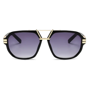 Dizajn značky Mužov slnečné Okuliare Retro Námestie Okuliare Muž Módne Slnečné Okuliare Ženy, Luxusné Slnečné okuliare UV400 Odtiene Oculos de sol