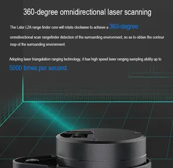 Dlhé vzdialenosti Lidar Mapovanie 3D Skener Ultrazvukový Senzor