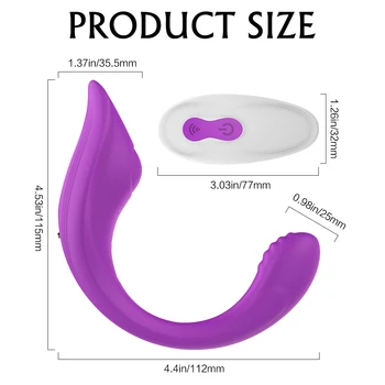 Dobre sa nosí Nohavičky Vibrátor Pre Ženy Vibrátor G-Spot Stimulátor Klitorisu Bezdrôtové Diaľkové Ovládanie Vibrátor Dospelých, Sexuálne Hračky pre Páry