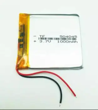 Doprava zadarmo 48pcs/veľa 504045 3,7 v 1000mAh polymer lithium batéria, li-po li-polymérová nabíjateľná batéria
