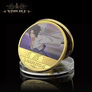 Doprava zadarmo Na Japonskom Anime Mince S 24K Zlatom so suvenírmi Mince Na Darček 54948