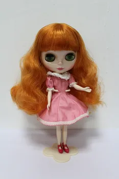 Doprava zadarmo veľké zľavy RBL-159DIY Nahé Blyth bábika darček k narodeninám pre dievča 4colour veľké oči bábiky s krásne Vlasy roztomilá hračka 13611