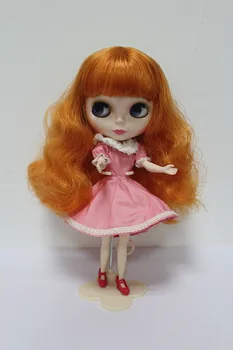 Doprava zadarmo veľké zľavy RBL-159DIY Nahé Blyth bábika darček k narodeninám pre dievča 4colour veľké oči bábiky s krásne Vlasy roztomilá hračka