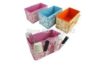 Drop Shipping Hot predaj Kvetov, Tkané Kozmetické Úložný Box Multicolor Darček Pre Rodinu