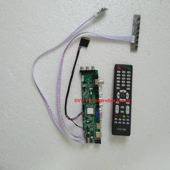 Držiak Pre LTN156AT32-701/LTN156AT32-W02 Signál regulátora rada 40pin diaľkové DVB-T2 1 366 X 768 rozhrania HDMI, AV, digitálne LED USB, VGA, TV remote