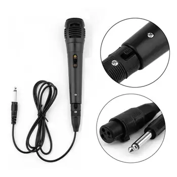 Dynamické Vokálny Mikrofón Všesmerového Ručný Mikrofón s On/Off vypínač pre Karaoke, Živá spev, Reč