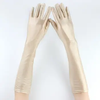 Dámske jarné letné elastické dlho opaľovací krém rukavice žena Uv ochrany Etikety, rukavice vodičské rukavice R1137