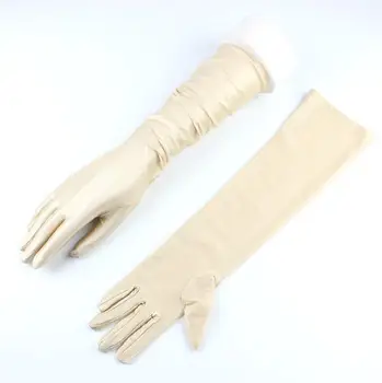 Dámske jarné letné elastické dlho opaľovací krém rukavice žena Uv ochrany Etikety, rukavice vodičské rukavice R1137