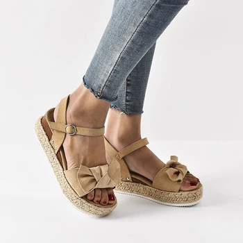Dámske Topánky Sandále Na Platforme Ženy Sandále Ploché Bežné Leopard Silné Päty Pracky Topánky Dámske Topánky, Obuv Letné Sandále 2020