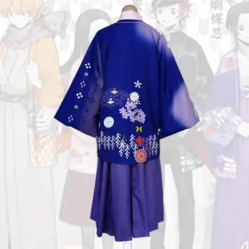 Démon Vrah Kamado Nezuko Agatsuma Zenitsu Kochou Shinobu Cosplay Kostým Japonské Kimono Žena Šaty Vianočný Darček Oblečenie 61788