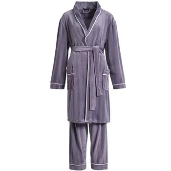 Fdfklak dámske Pyžamo Nastaviť Plus Veľkosť Hrubé Velvet Sleepwear Fleece teplo Domova Oblečenie Pár Zimných Pyžamá 3XL Pijama Feminino