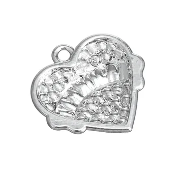 Fishhook najpredávanejších 2 farby pre váš vybrať zliatiny zinku pečiatkou slová ÚSPECH crystal srdcom charms pre šperky robiť