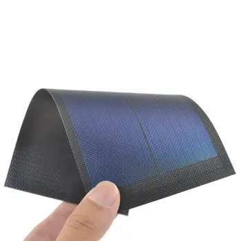 Flexibilné amorfný tenký film solárny panel nabíjateľná batéria pre moble flex thin solárny systém batérie pre domáce veľa