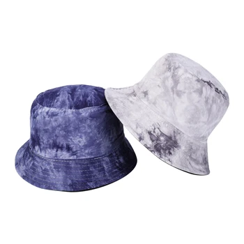 FUODRAO Nový, Originálny tie Dye Vedierko Hat Pre Ženy, Zvratné Slnko Klobúk Hip Hop Panama Unisex Cestovné Rybár Klobúk M46