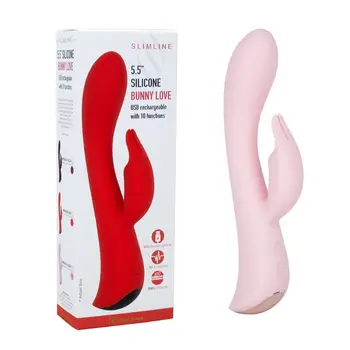 G Mieste Rabbit Vibrátor s Bunny Uši pre Stimuláciu klitorisu Nepremokavé A6HC