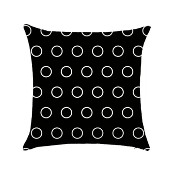 Geometrické Gauč Dekoratívny Vankúš Vankúš Obliečka Na Vankúš Polyester 45*45 Hodiť Domova Pillowcover 1