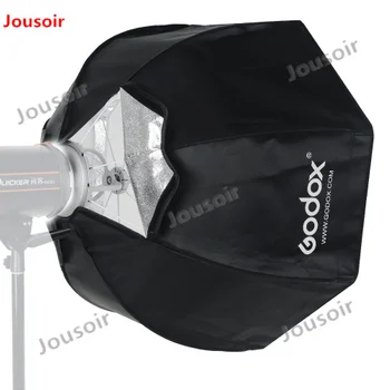 Godox SB-UE 120 cm 47in Prenosné Osemhranné Dáždnik Softbox s Plástu Mriežky pre Bowens Mount Studio Flash Softbox CD50