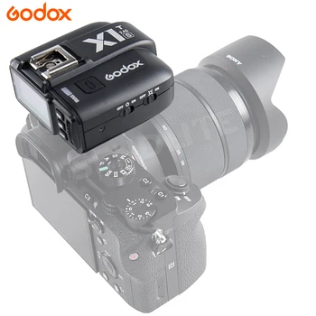 GODOX X1T-C 2.4 G Bezdrôtové TTL HSS Flash Trigger Vysielač + 2* X1R-C pre Canon Godox V860IIC TT600 TT685C SK400II DP600II