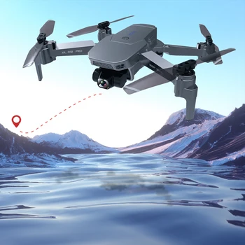 GPS Drone 4k Profesionálne Dve osi Gimbal Quadcopter s Kamerou HD Dron Optický Tok určenia Polohy, Nadmorskej výšky Podržte Skladacia Hučí