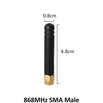 GSM 868MHz 915MHz antény 3bdi SMA Samec Konektor GSM anténa 868 MHz 915 MHz antenne biele malé rozmery antény pre Lorawan
