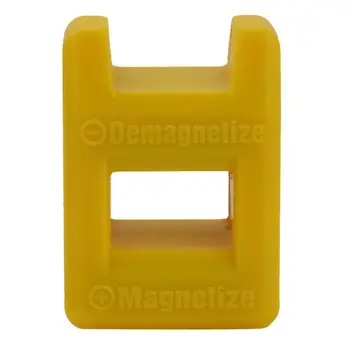 GTBL Skrutkovač Magnetizer Degaussing Demagnetizer Magnetické Praktické Vyzdvihnúť Nástroj Farba:Žltá