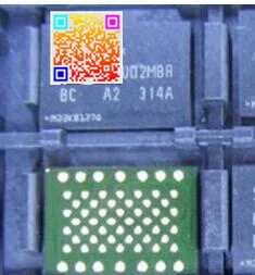 H2JTDG8UD2MBR NAND flash pamäť U4 IC pre iPhone 5 16GB 7296