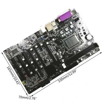 H61 DVR Doske LGA 1155 Zásuvky Bezpečnostný Monitorovací Doske DDR3 1066/1333