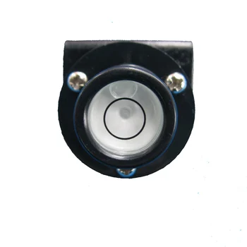 HACCURY Bubble Level 28*18 mm Špeciálne použitie pre telemeter rod Závesné vodorovné pravítko Plastové shell 10981
