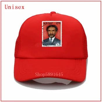 Haile Selassie Kráľ Kráľov Jah Rastafariho otec klobúk bavlna výšivky šiltovku snapback cartoon módne hip hop slnko klobúk