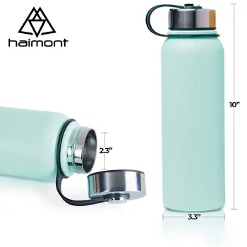 Haimont Fľaša Vody Teplej a Studenej Vody, Nerezové Izolované Fľaše Vody, Vákuové Fľaše, nepriepustných