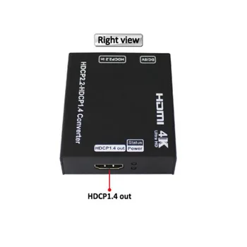 HDCP Converter UHD HDMI 2.0 HDCP 2.2 HDCP 1.4 HDMI coverter podporované 4K2K na 60Hz HDMI kábel 1654