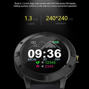 HFES Q10 Smart Hodinky Krvného Tlaku, Tepovej frekvencie Bluetooth Športové Smartwatch Módne Fitness Tracker Náramok