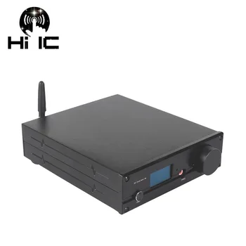 HIFI AUDIO Dekódovanie ES9038Q2M USB DAC XMOS XU208 DSD512 32Bit / 384Khz TPA6120A2 PREHOVORIŤ/OPT/USB/Bluetooth 5.0 Vstup OLED Displej
