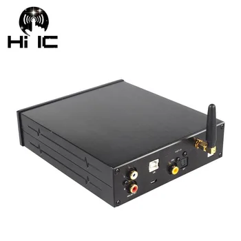 HIFI AUDIO Dekódovanie ES9038Q2M USB DAC XMOS XU208 DSD512 32Bit / 384Khz TPA6120A2 PREHOVORIŤ/OPT/USB/Bluetooth 5.0 Vstup OLED Displej